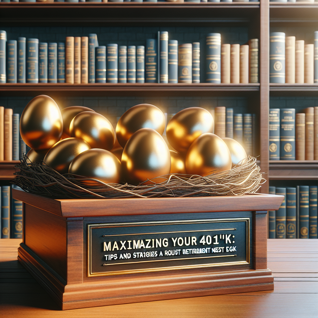 Maximizing Your 401(k): Tips and Strategies for Building a Robust Retirement Nest Egg